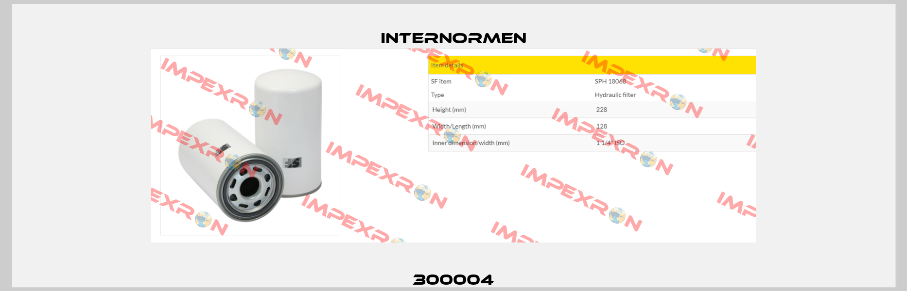 300004 Internormen