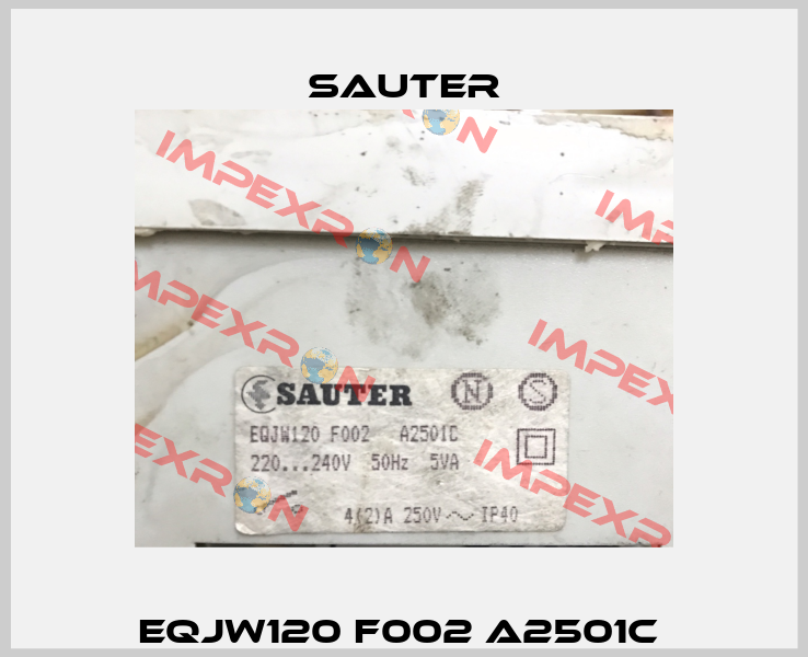 EQJW120 F002 A2501C  Sauter