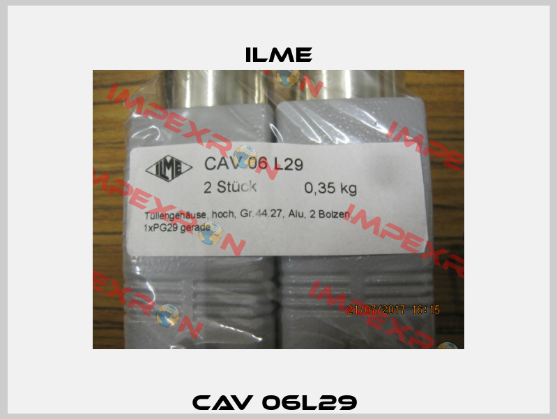 CAV 06L29  Ilme