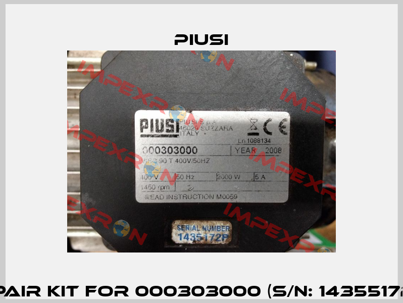 Repair Kit For 000303000 (S/N: 14355172P)  Piusi