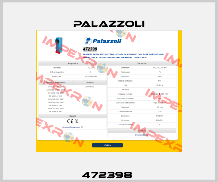 472398  Palazzoli
