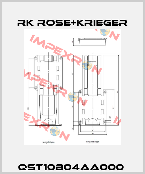 QST10B04AA000  RK Rose+Krieger