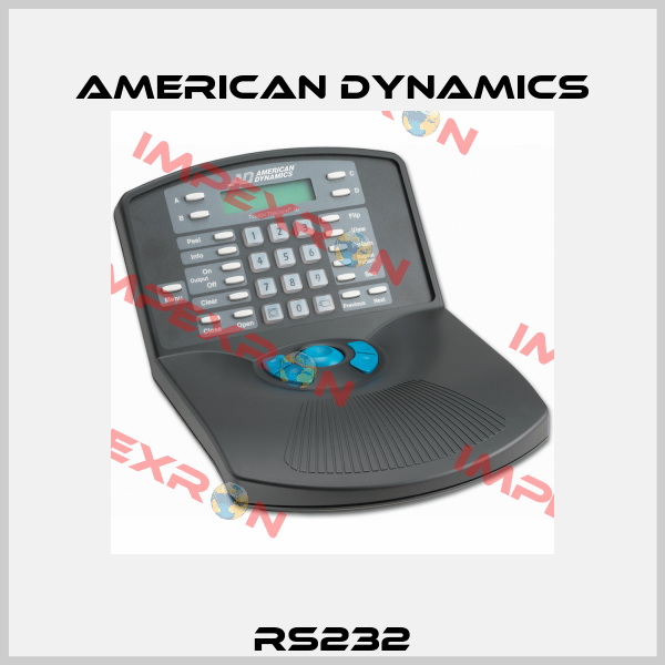 RS232 AMERICAN DYNAMICS