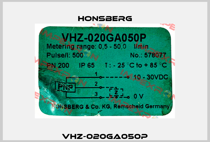 VHZ-020GA050P Honsberg