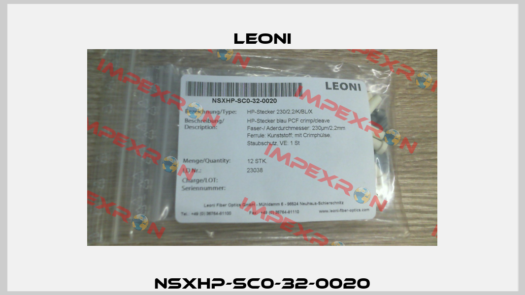 NSXHP-SC0-32-0020 Leoni
