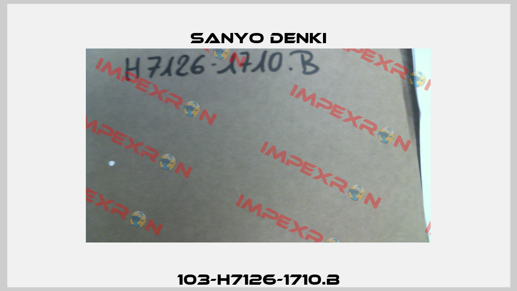 103-H7126-1710.B Sanyo Denki