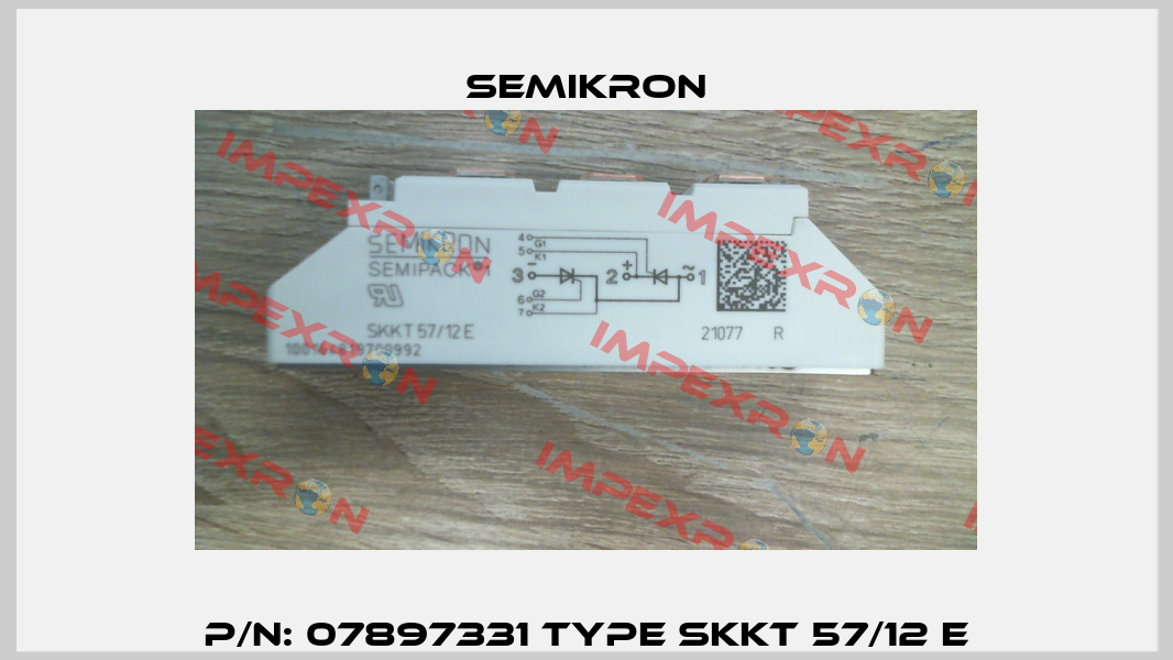 P/N: 07897331 Type SKKT 57/12 E Semikron
