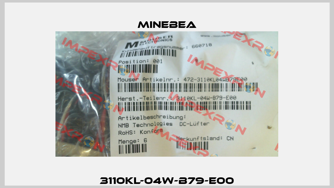 3110KL-04W-B79-E00 Minebea