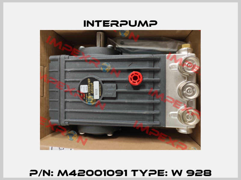 P/N: M42001091 Type: W 928 Interpump