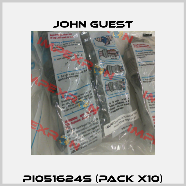 PI051624S (pack x10) John Guest
