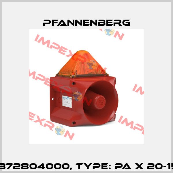 Art.No. 23372804000, Type: PA X 20-15 24 DC OR  Pfannenberg