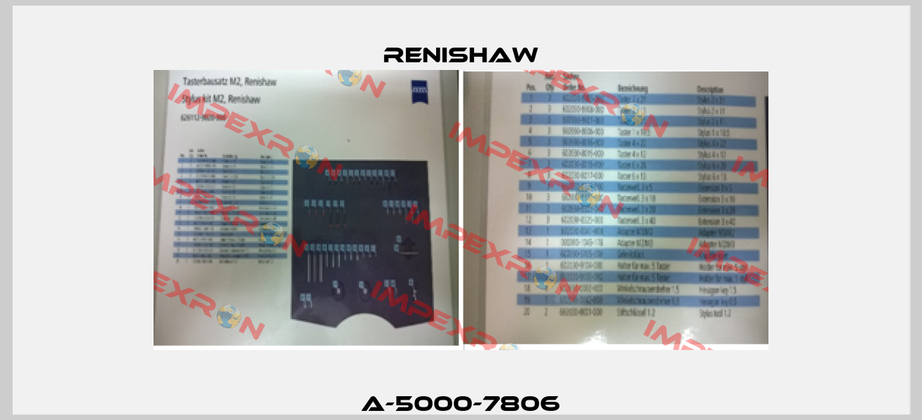 A-5000-7806 Renishaw
