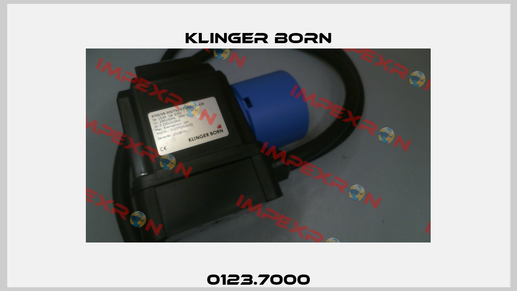 0123.7000 Klinger Born