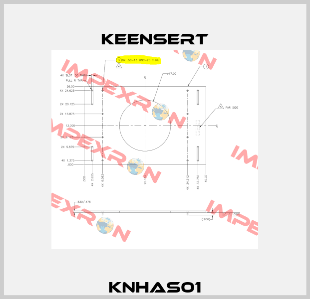 KNHAS01 Keensert